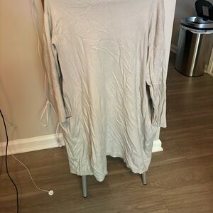 Gray express cardigan